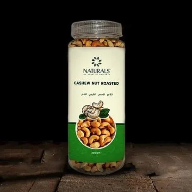 Naturals Cashew Nuts Rosted (কাজু বাদাম ভাজা) - 200 gm - Rokomari product